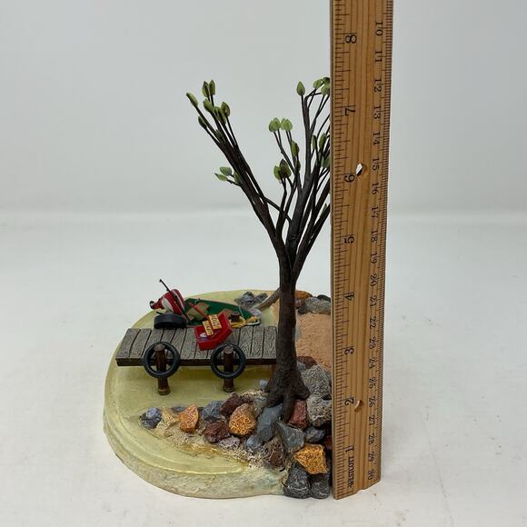 Dept 56 Fishing At Trout Lake Village Accessories Christmas 53110 - Picture 7 of 13